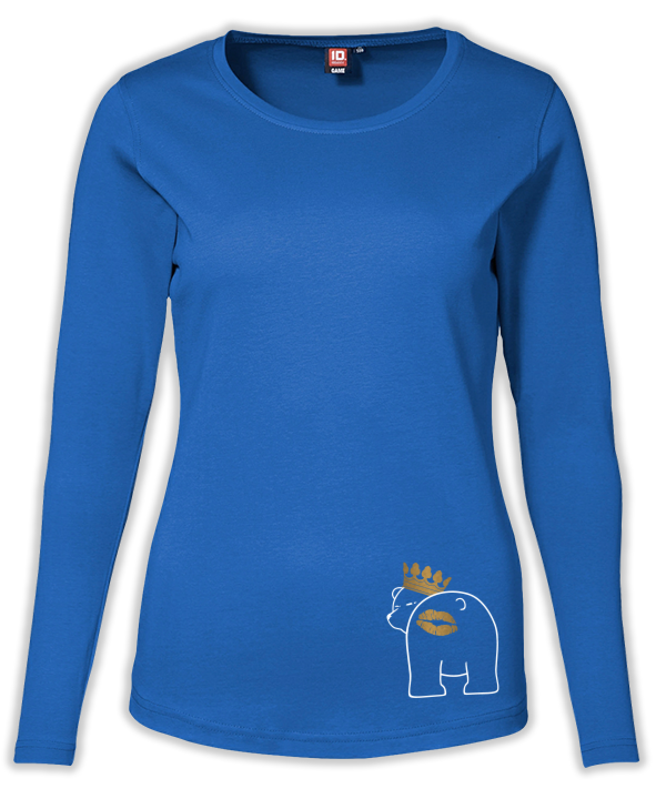 Berliner Bär Knutscher Kuss Mund auf Arsch Backe Hintern Shirt