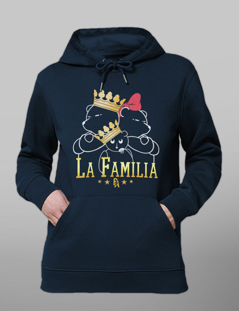 Unisex Organic Hoodie // La Familia