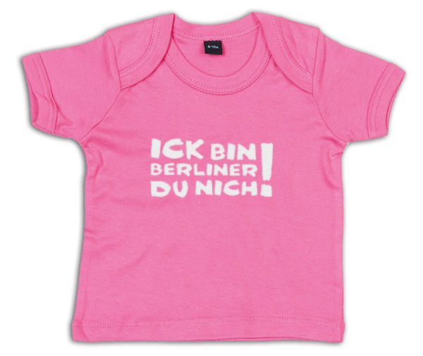 Ick bin Berliner - du nich Baby