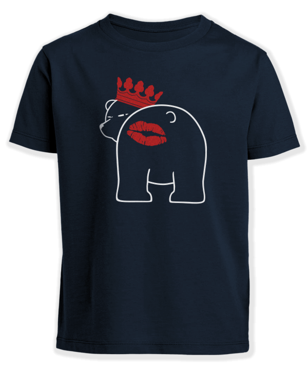 Berliner Bär Knutscher Kuss Mund auf Arsch Backe Hintern Shirt