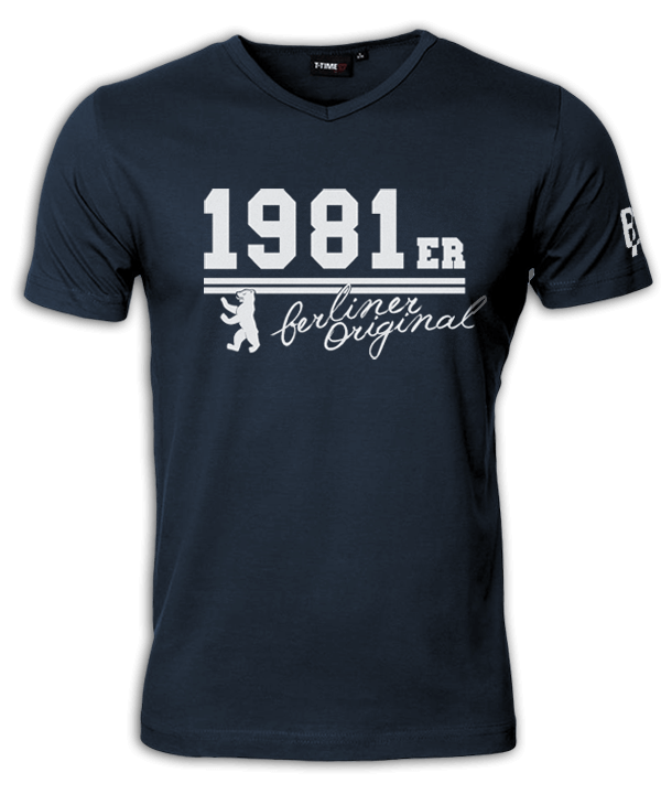 T-Shirt V-Ausschnitt // Berliner Original